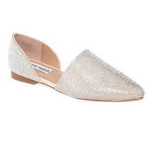 NEW Steven Madden Talent Rhinestone Flats